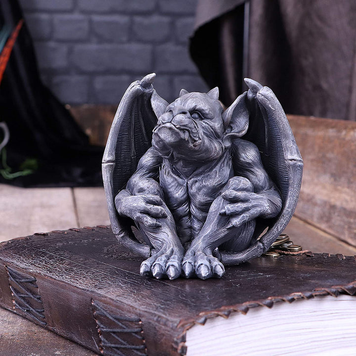 Nemesis Now Hugo Dark Black Grotesque Gargoyle Figur, 12,5 cm