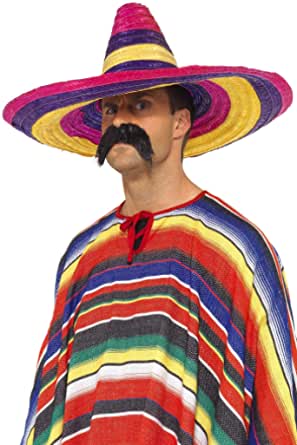 Smiffys Sombrero-Hut – mehrfarbig, groß