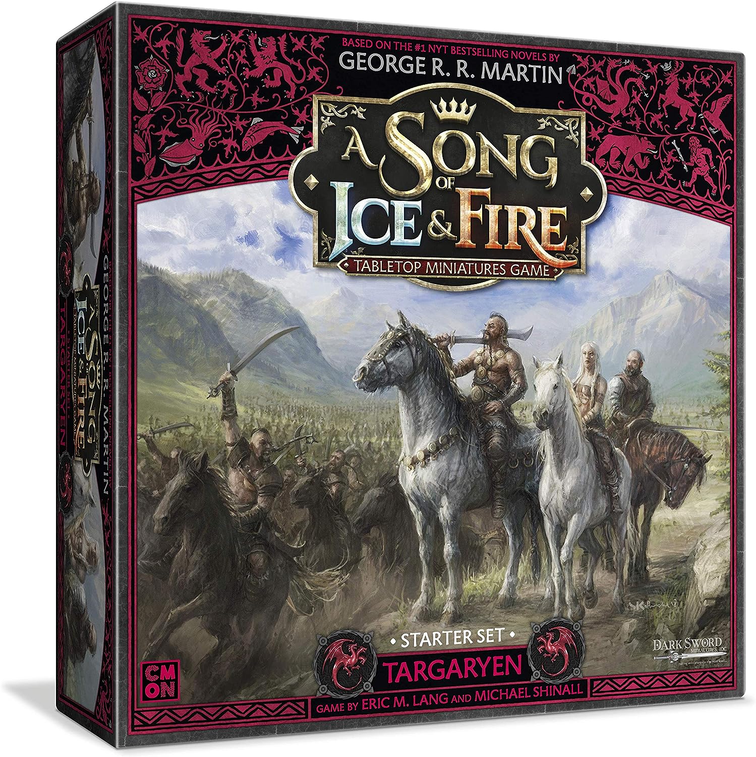 Cool Mini or Not A Song of Ice and Fire: Targaryen Starter Set Core Box Miniature Game