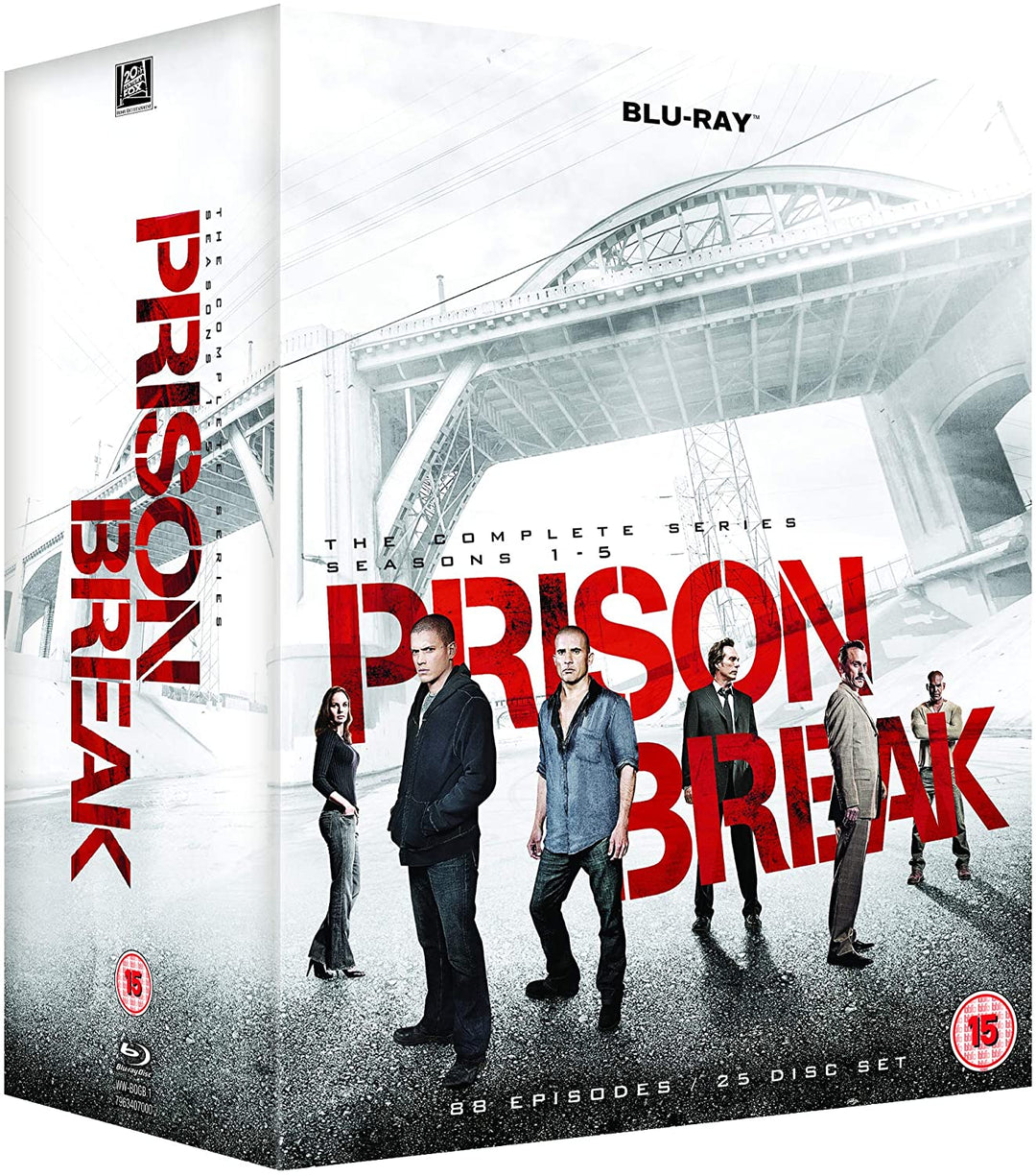 Prison Break: Die komplette Serie – Staffeln 1–5 – Drama [Blu-ray]