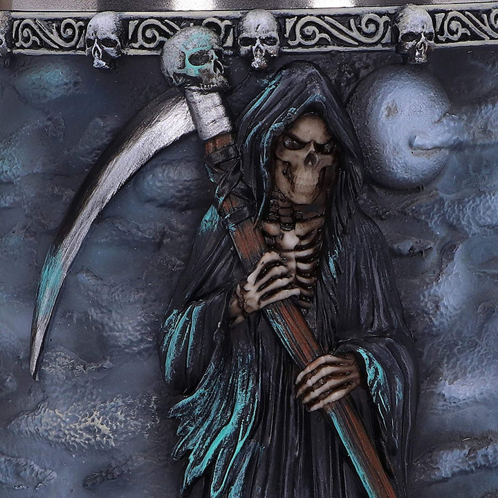 Nemesis Now River Styx Grim Reaper Krug, Blau, 17,5 cm