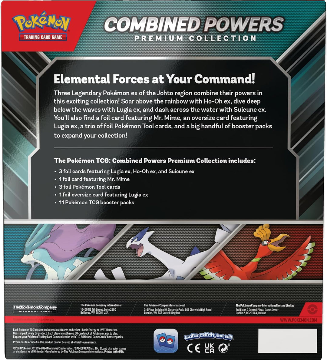 Pokemon TCG: Combined Powers Premium Collection – English Language (7 Foil Cards)