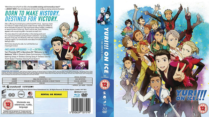 Yuri!!! On Ice – Die komplette Serie [Blu-ray]