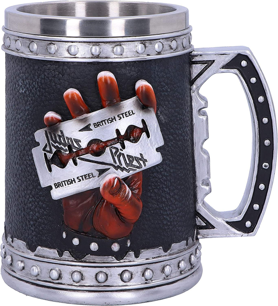 Nemesis Now B4895P9 Judas Priest British Steel Album Humpenbecher, Schwarz, Einheitsgröße