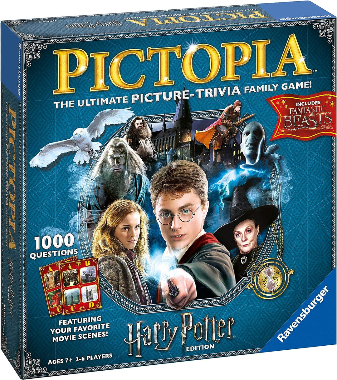 Ravensburger Harry Potter Pictopia - Picture Trivia Family Board Games for Kids and Adults