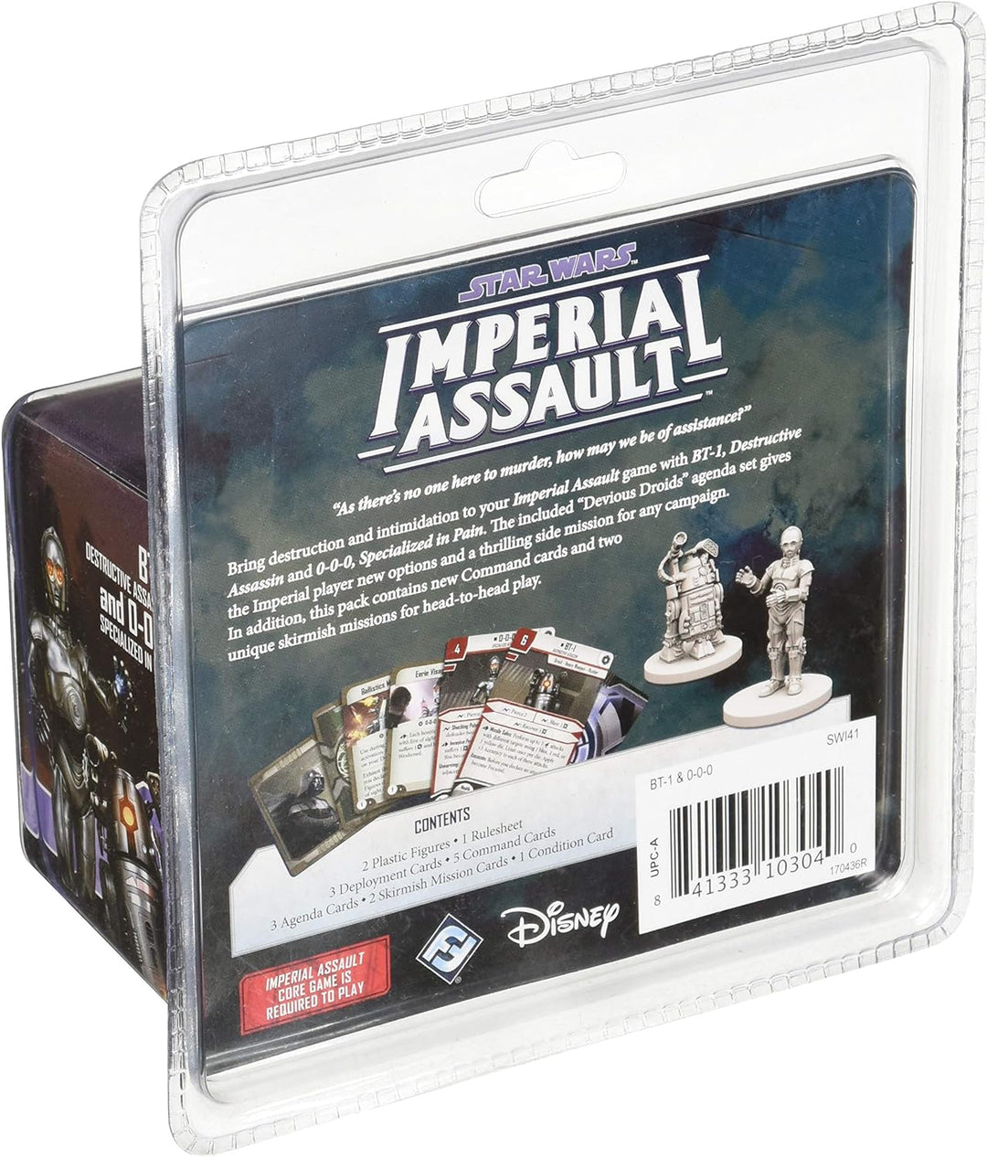 Fantasy Flight Games | Star Wars Imperial Assault: BT-1 and 0-0-0 Villain Pack | Card Game | Ages 14+ | 1-5 Players | 60-120 Minutes Playing Time