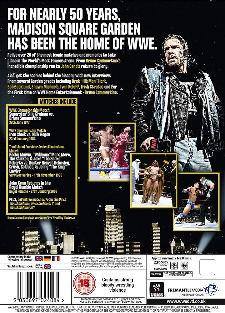 WWE: Das Beste der WWE im Madison Square Garden – Action [DVD]