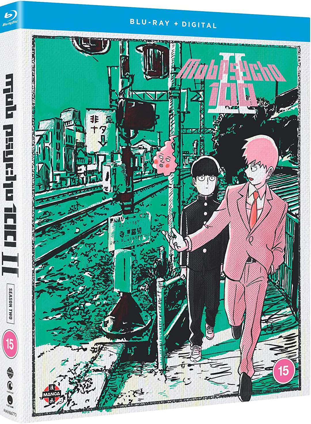 Mob Psycho 100: Season 2 Complete Episodes 1-12 + OVA Free [Blu-ray]