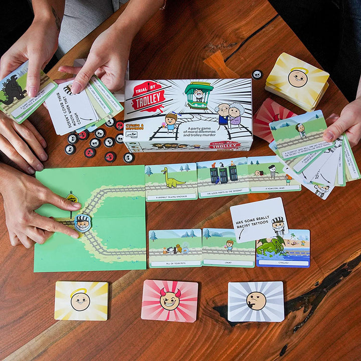 Testversion per Trolley-Kartenspiel