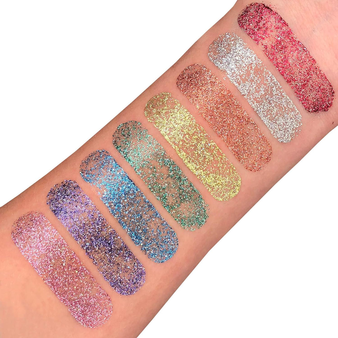 Holografischer Glitzer-Farbstift/Körperkreiden-Make-up für Gesicht und Körper von Moon Glitter – 3,5 g – Gold