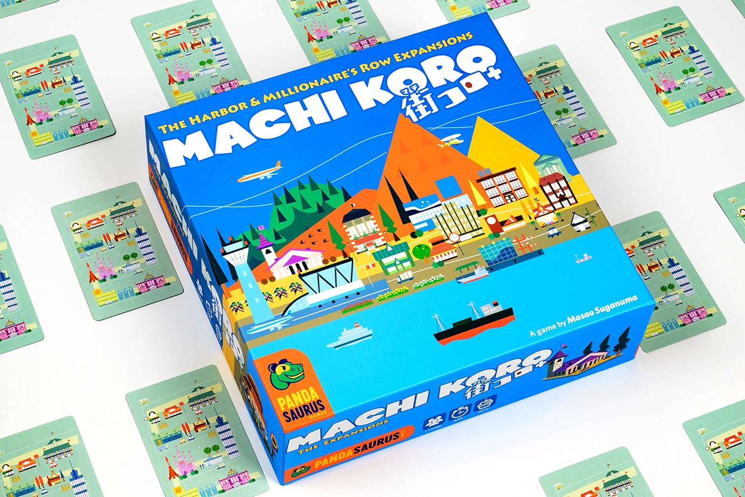 Pandasaurus Machi Koro 5th Anniversary Expansions