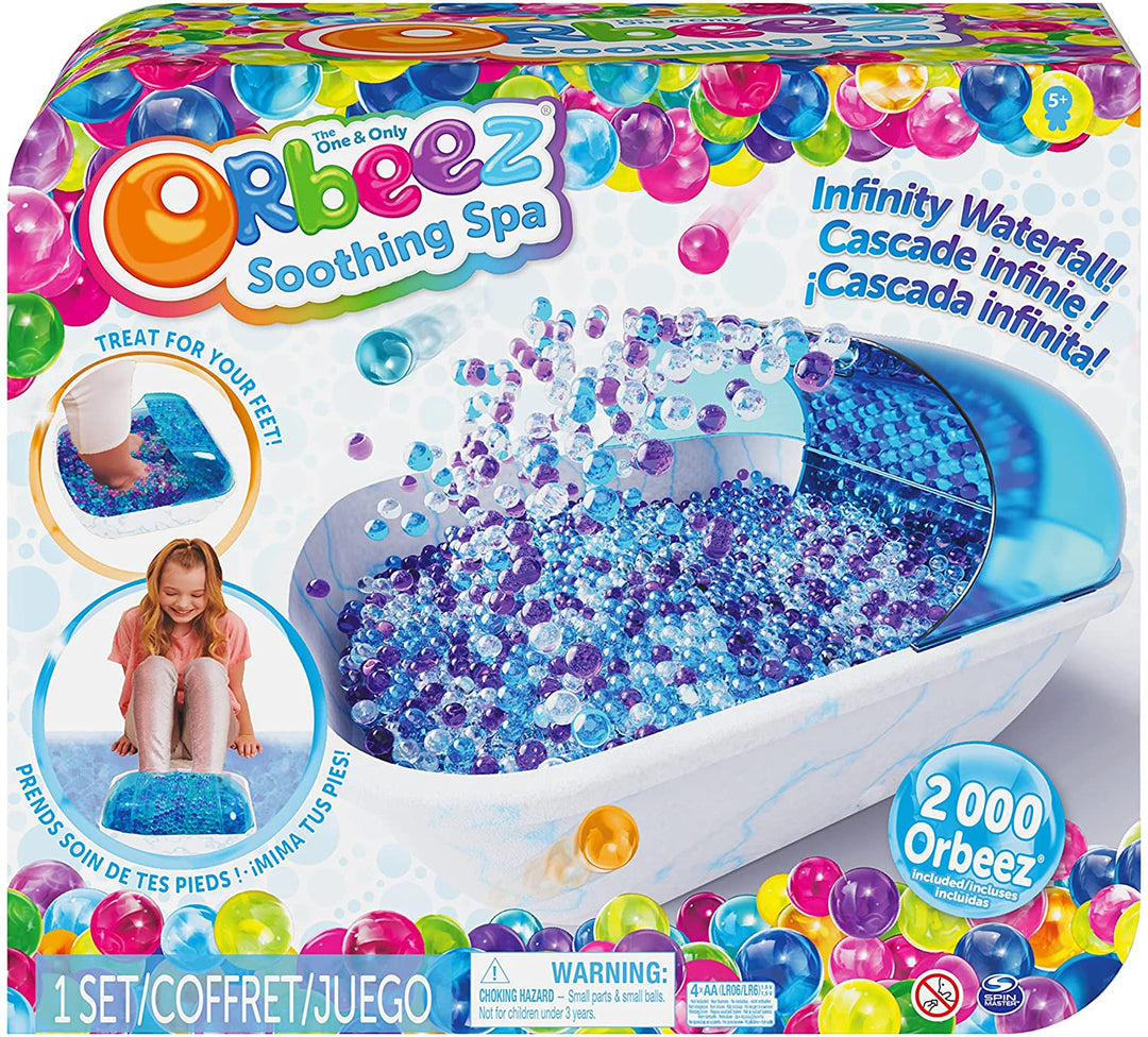 Orbeez, beruhigendes Fußbad mit 2.000, die einzigen, ungiftigen Wasserperlen, Kinder-Spa