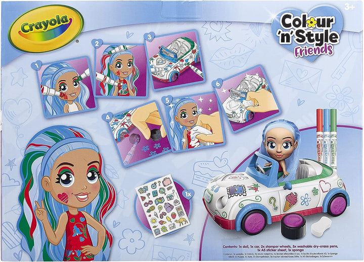 CRAYOLA Colour 'n' Style Friends: Bluebell - Coupe Playset