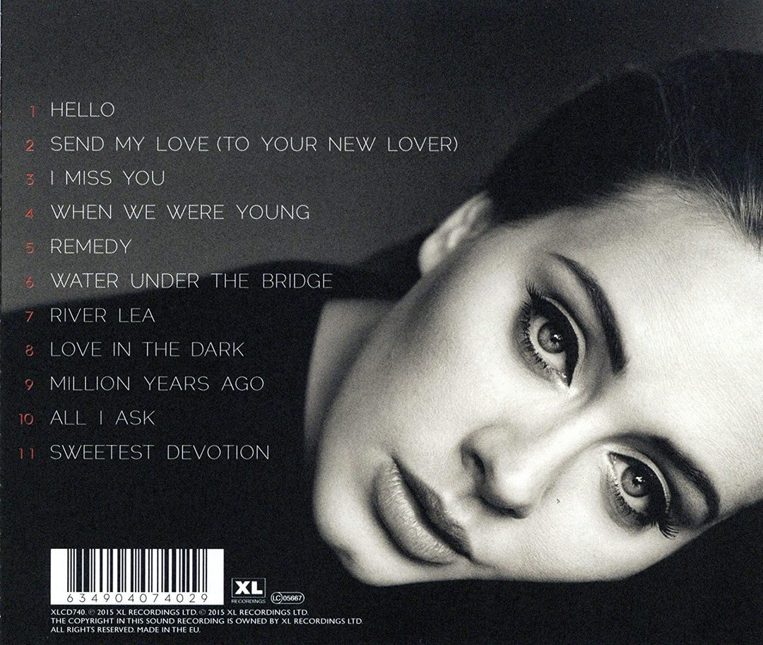 Adele - 25 [Audio CD]