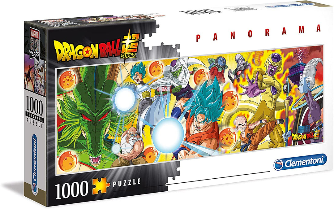 Clementoni 39486 Collection Puzzle Panorama für Erwachsene und Kinder Dragon Ball 1000 Teile