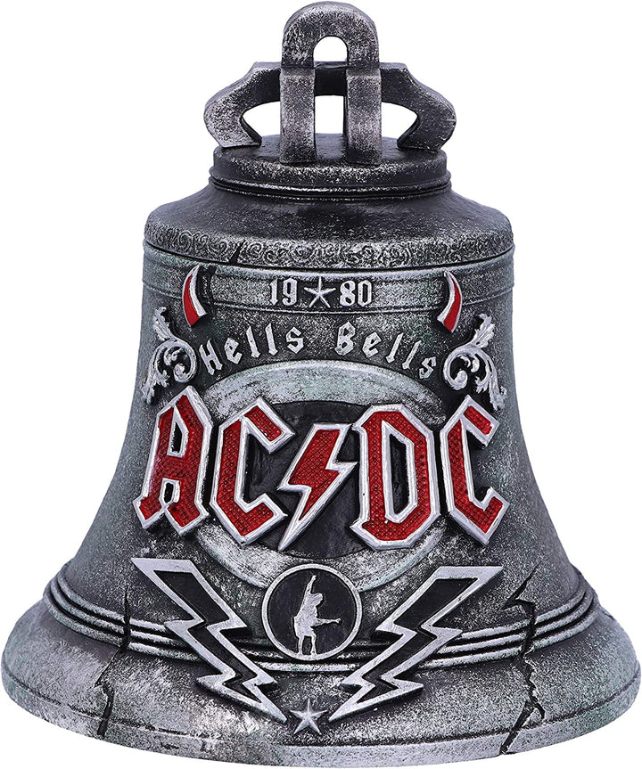 Nemesis Now offiziell lizenzierte ACDC Hells Bells Box, Harz, Schwarz, 13 cm