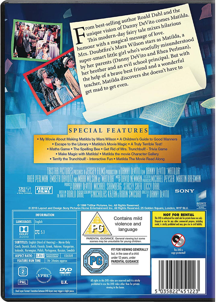 Matilda - Familie/Komödie [DVD]
