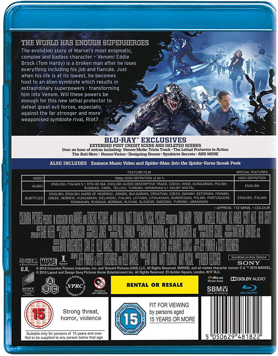 Venom – Action/Abenteuer [Blu-ray]