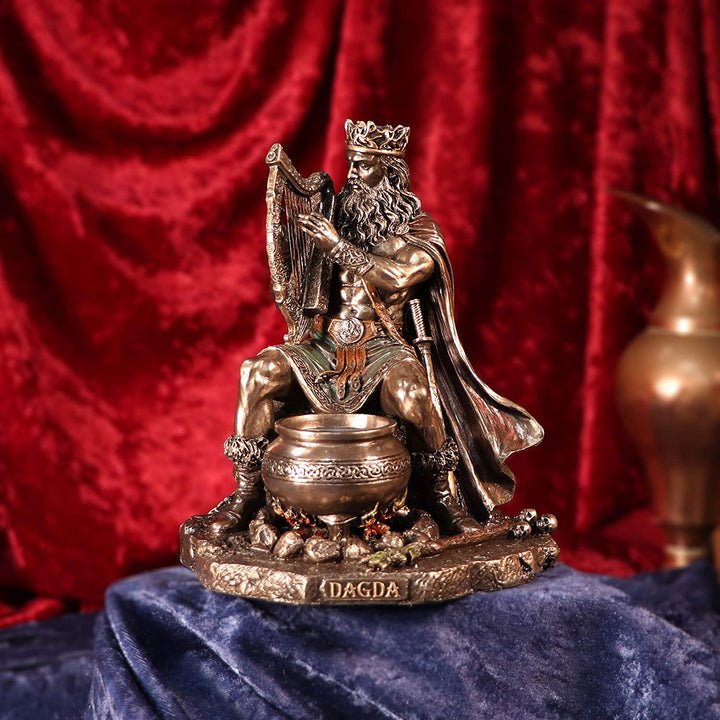 Nemesis Now Bronze Dagda King of Tuatha De Danann, Bronze, 18,5 cm