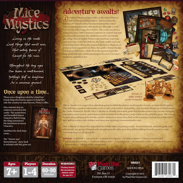 Mice and Mystics Board Game