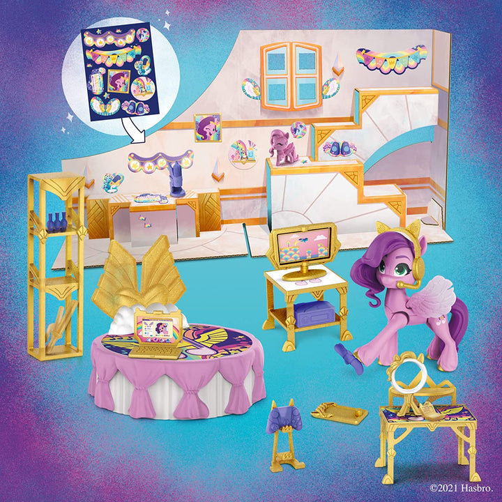 My Little Pony: Ein königliches Zimmer der neuen Generation enthüllt Blütenblätter von Prinzessin Pipp – 7,5 cm