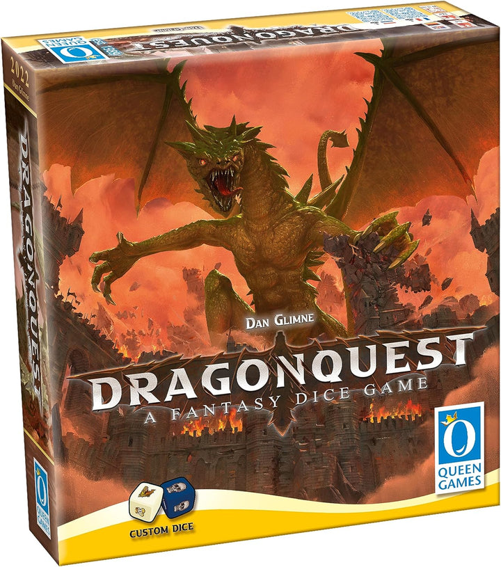 Queen Games - 20313 Dragonquest EN/DE Board Games