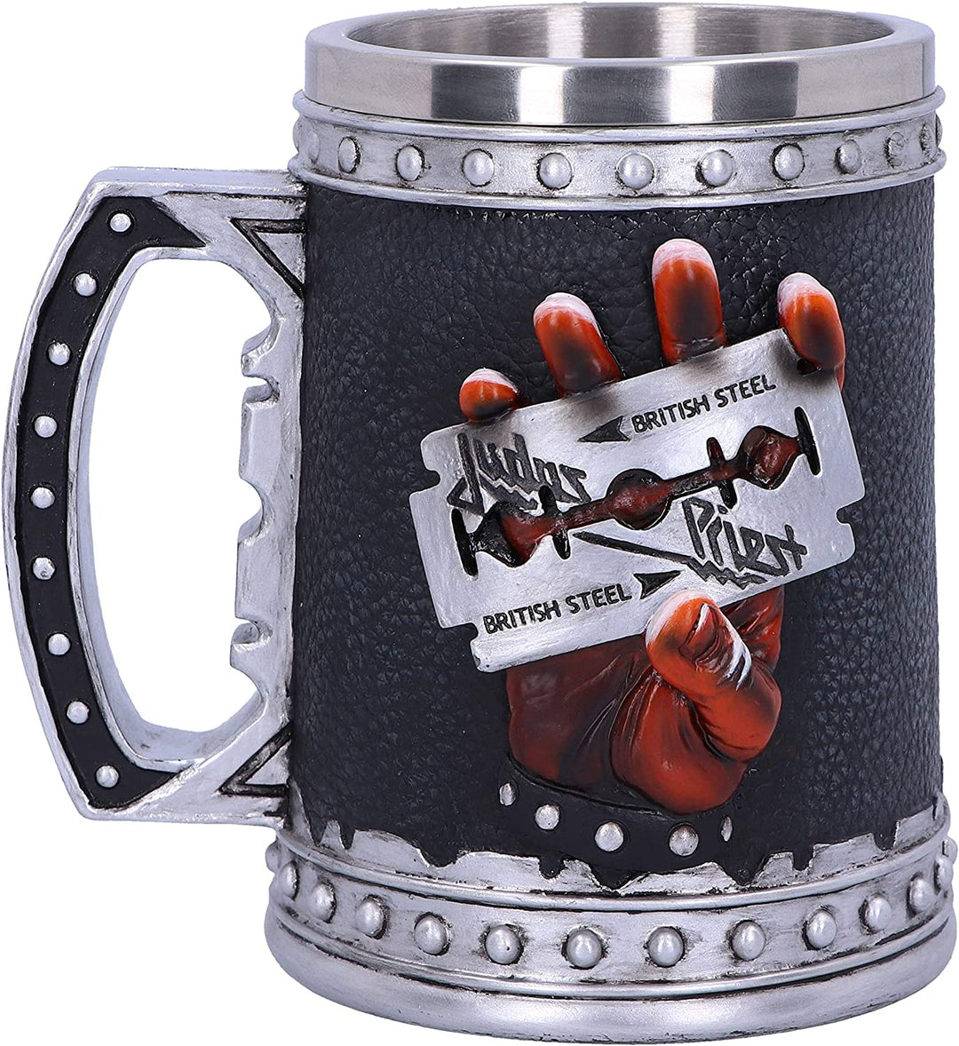 Nemesis Now B4895P9 Judas Priest British Steel Album Humpenbecher, Schwarz, Einheitsgröße