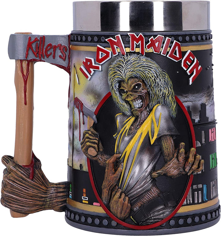 Offiziell lizenzierter Iron Maiden The Killers Eddie Album Tankard