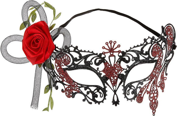 Smiffys Day of the Dead Metal Filigree Eye Mask (44957)