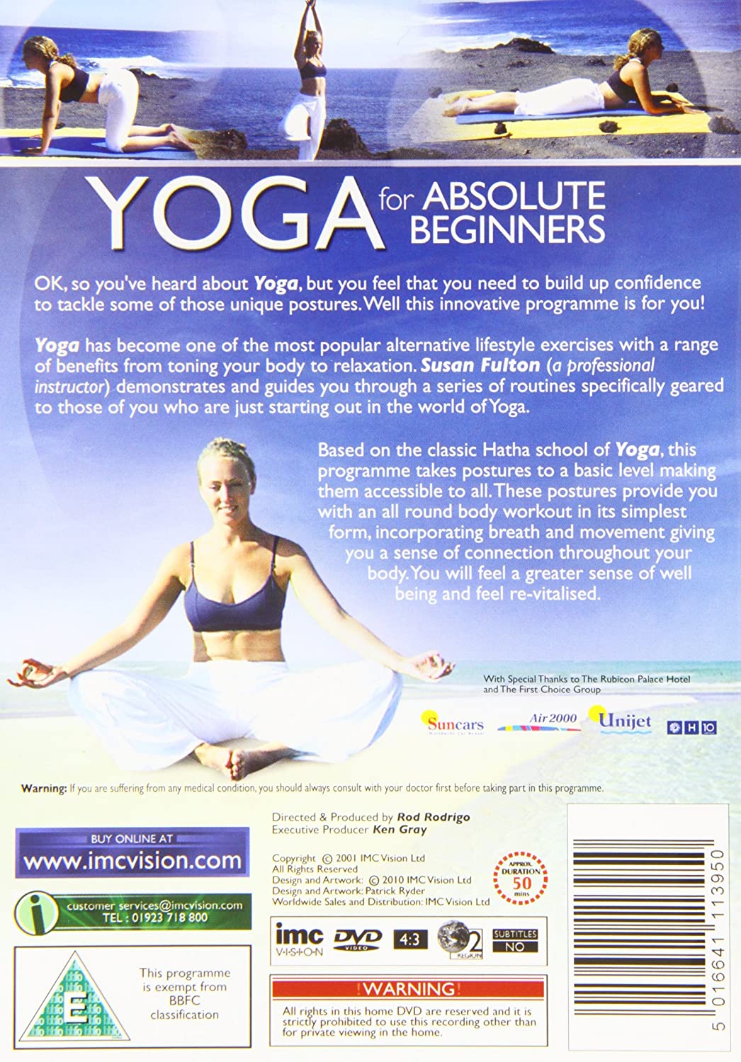 Yoga für absolute Anfänger – Hatha Yoga – Fit For Life-Serie [DVD]