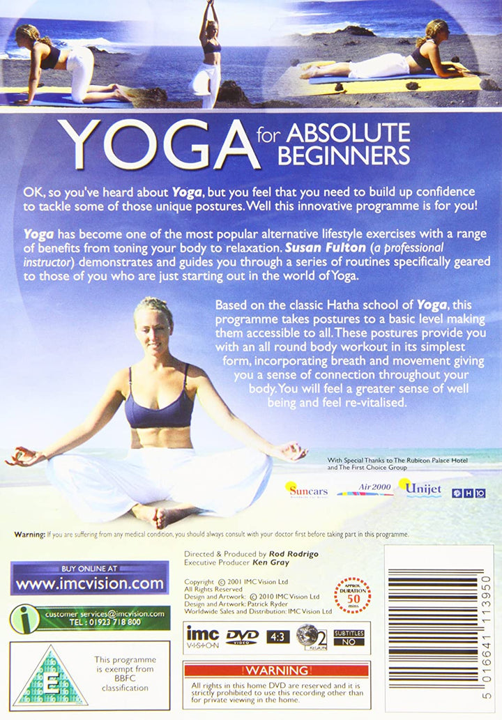 Yoga für absolute Anfänger – Hatha Yoga – Fit For Life-Serie [DVD]