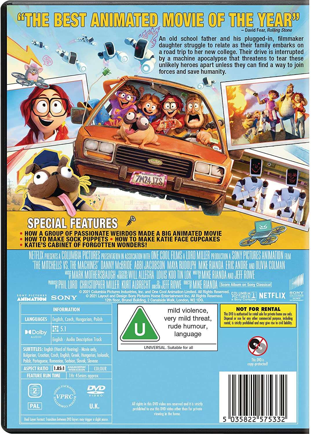 The Mitchells vs. The Machines (2021) - DVD 3