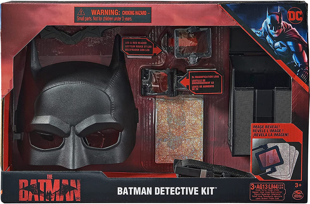 DC Comics 6060521 MOV Set Detective Kit Interaktives Rollenspielzubehör, The Ba