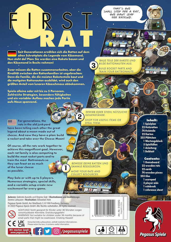 Pegasus Spiele 51232G Erste Ratte