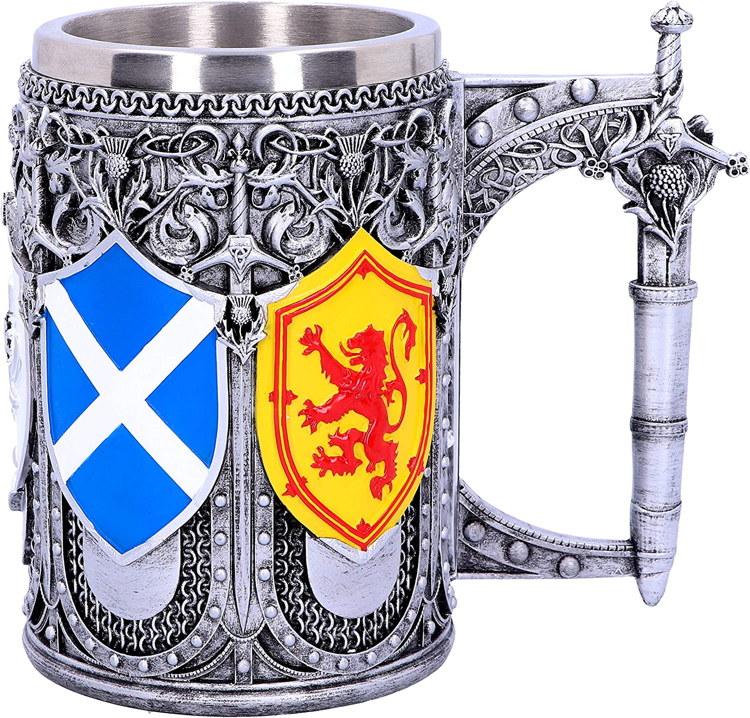 Nemesis Now - Tankard of The Brave Scottish Shield Mug 5