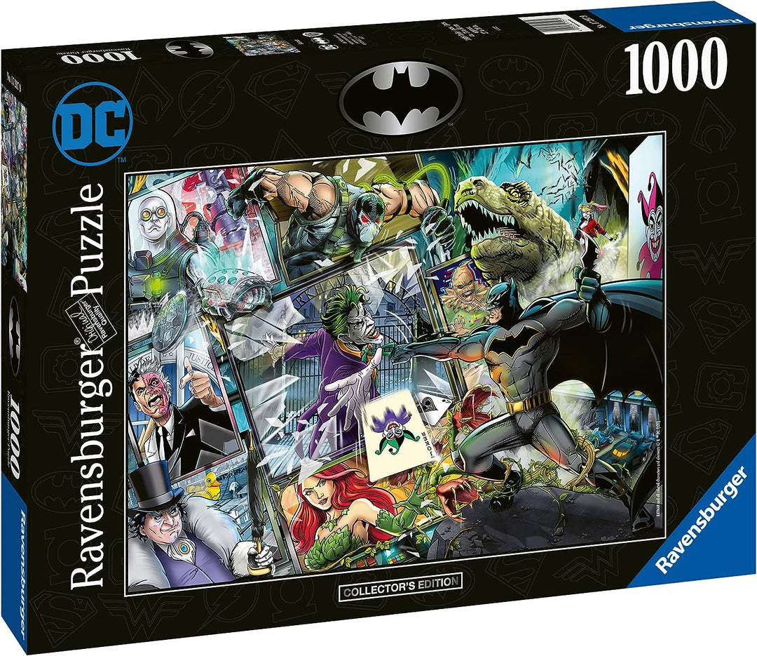 Ravensburger DC Collector's Edition Batman 1000 Piece Jigsaw Puzzles for Adults and Kids