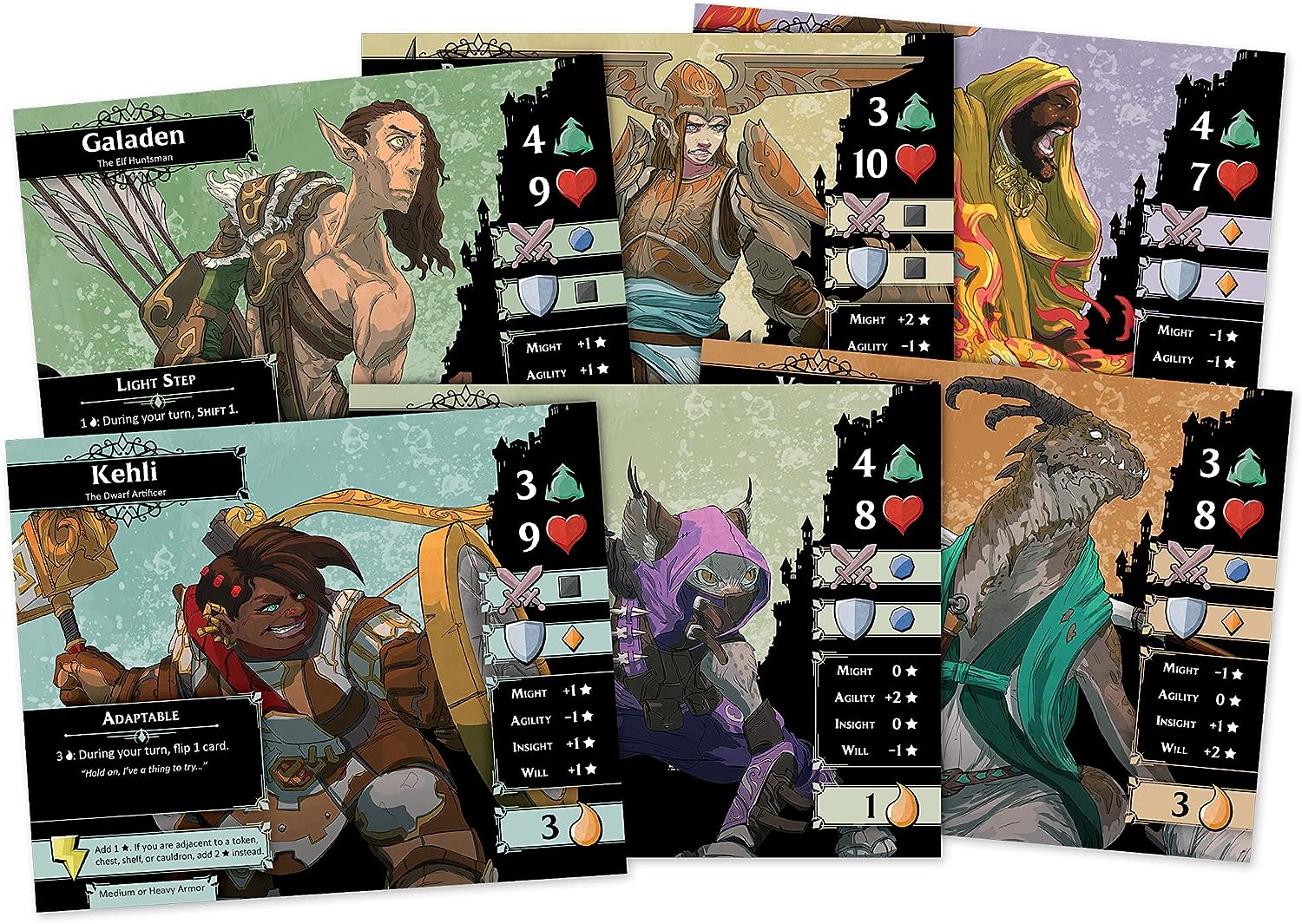 Fantasy Flight Games Descent: Legends of the Dark Miniature Board Game 4