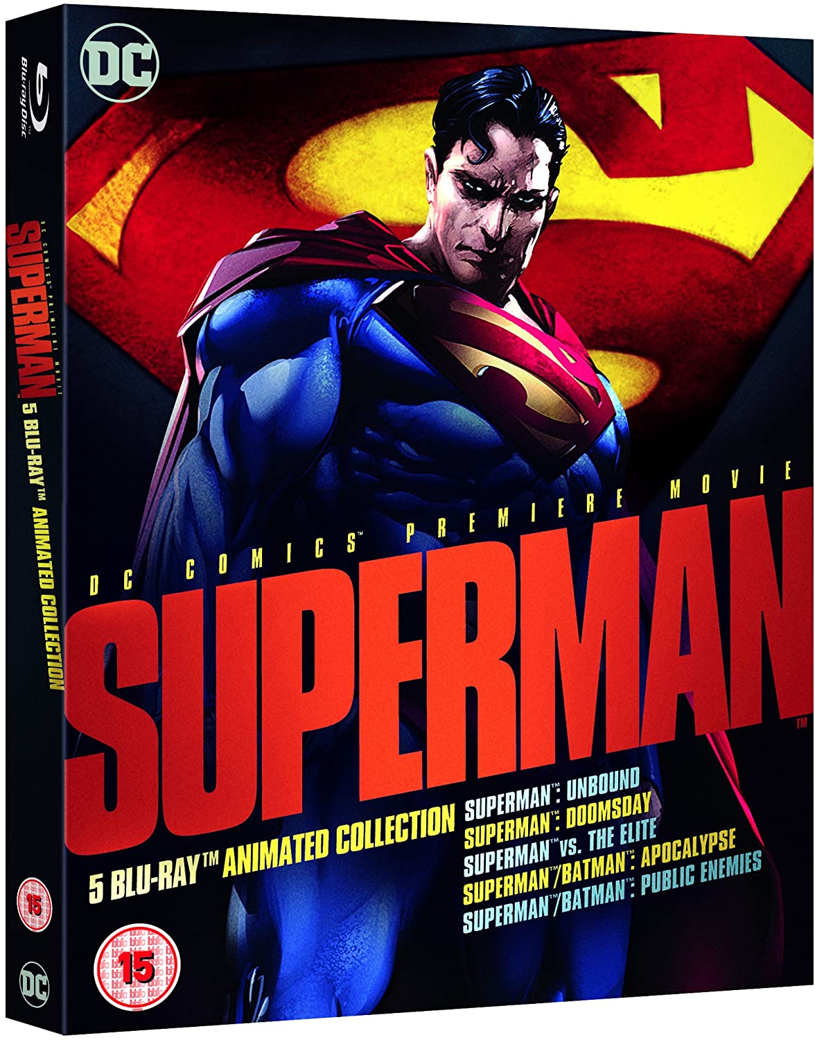 Superman: Animated Collection [5 Film] - Action/Superhero [Blu-ray]