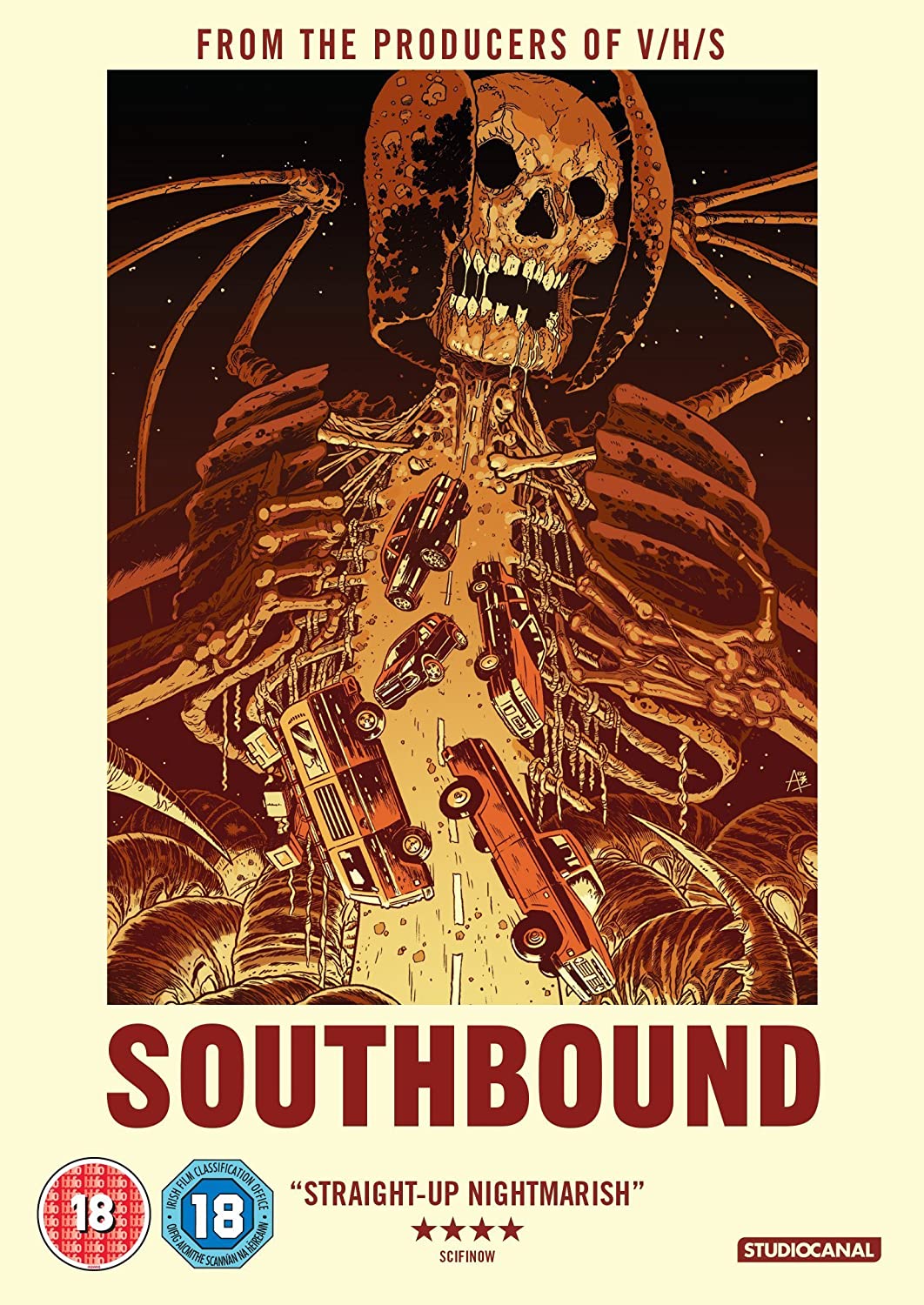 Southbound (2016) - Horror Thriller [DVD]