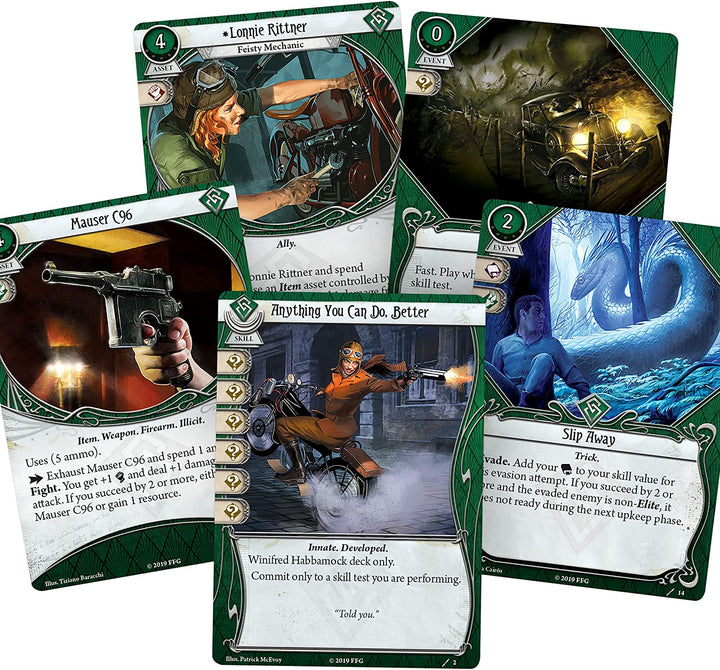 Arkham Horror: Das Kartenspiel – Winifred Habbamock Investigator Starter Pack