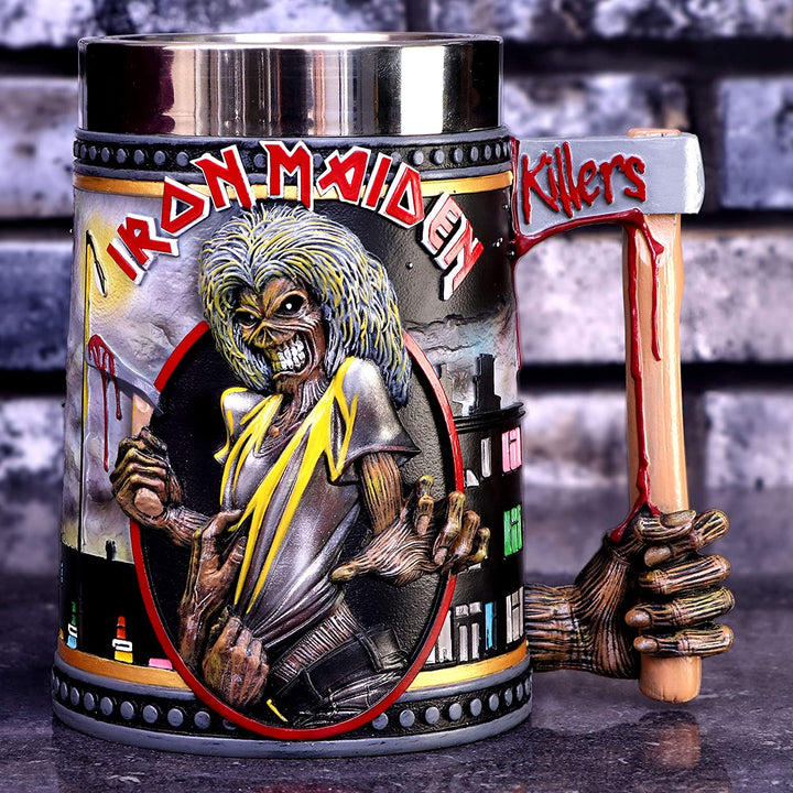 Offiziell lizenzierter Iron Maiden The Killers Eddie Album Tankard