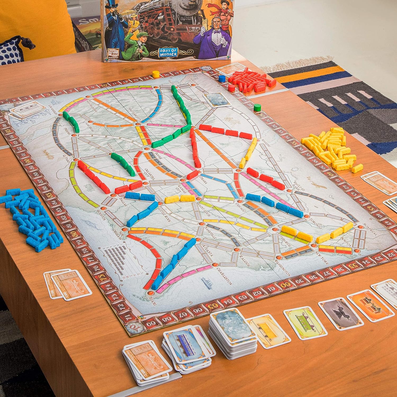 Days of Wonder Ticket to Ride Board Game 4
