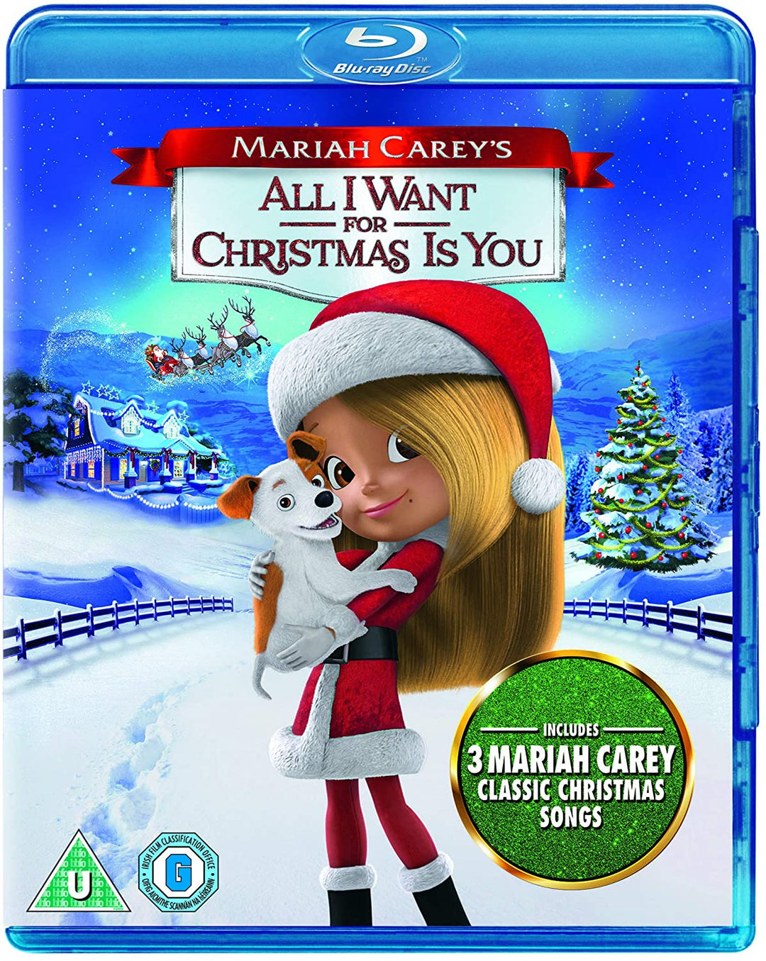Mariah Careys All I Want for Christmas is You – Animation [DVD]