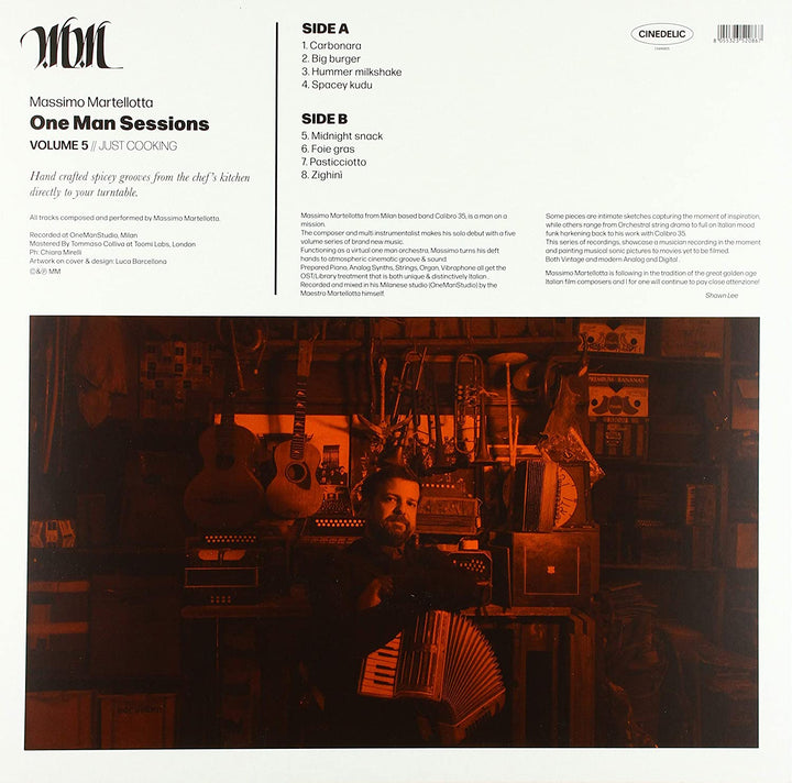 Massimo Martellotta – One Man Session Vol. 5: Just Cooking [Vinyl]