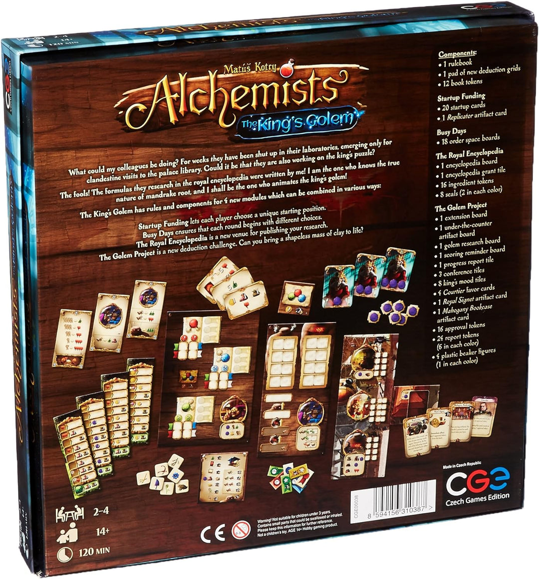 The King's Golem: Alchemists Expansion Board, Multicoloured