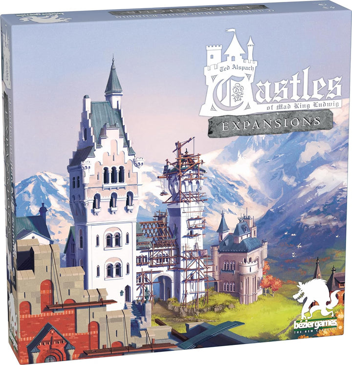 Castles of Mad King Ludwig Expansions 2e by Bezier Games, Strategy Board Game