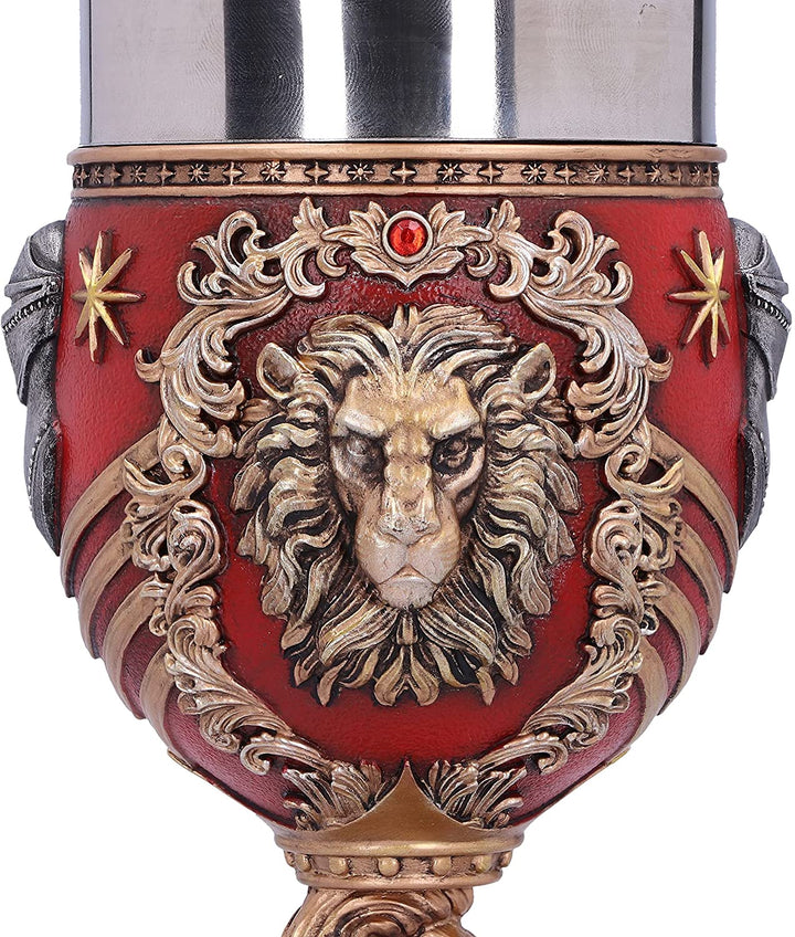 Nemesis Now Harry Potter Gryffindor Hogwarts House Sammelkelch, Rotgold, 19,5 cm