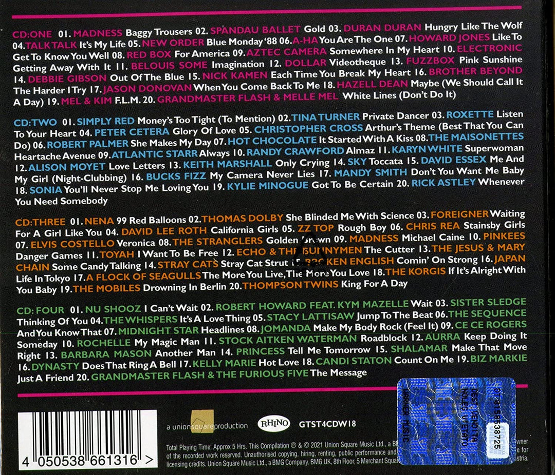 Größtes Jahrzehnt aller Zeiten: 80er – [Audio-CD]
