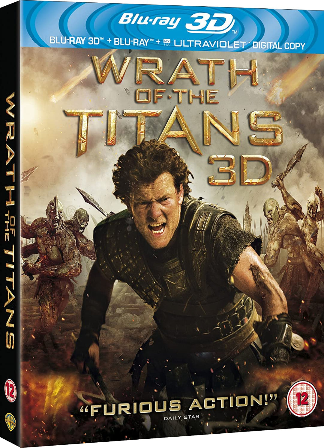 Wrath Of The Titans [2012] [Region Free] - Action/Fantasy [Blu-ray]