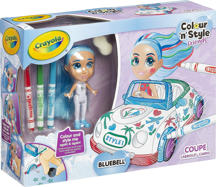 CRAYOLA Colour 'n' Style Friends: Bluebell - Coupe Playset